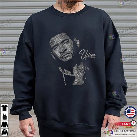 usher graphic tee